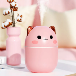 Adorable 250ml Cute Cat Humidifier: Enhance Your Space with Comfort and Style!