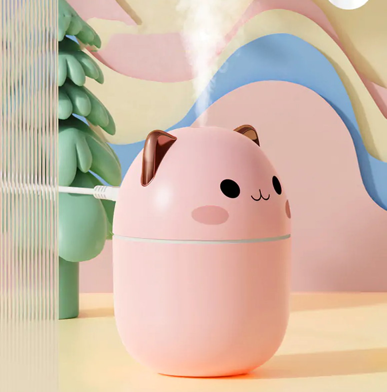 Adorable 250ml Cute Cat Humidifier: Enhance Your Space with Comfort and Style! - Image 2