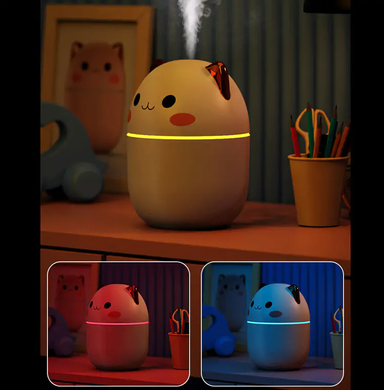 Adorable 250ml Cute Cat Humidifier: Enhance Your Space with Comfort and Style! - Image 3