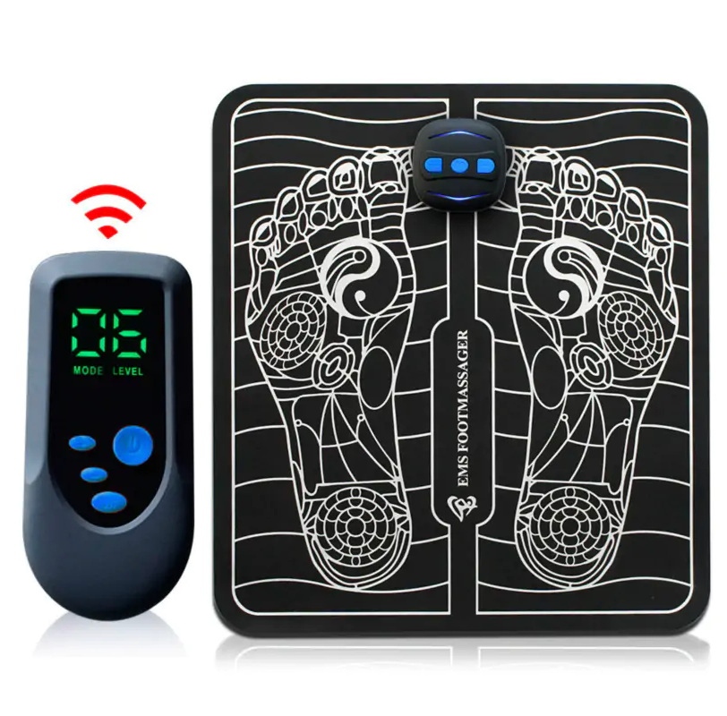 Revolutionary EMS Foot Massager: Ultimate Relaxation & Pain Relief Anytime, Anywhere!