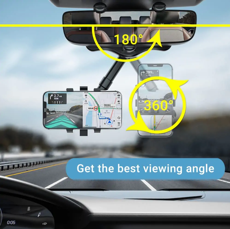 360° Rotatable Smart Phone Car Holder: Navigate with Ease and Precision! - Image 5
