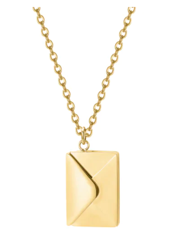 Chic Envelope Necklace: Elegant Style & Personalized Charm! - Image 6