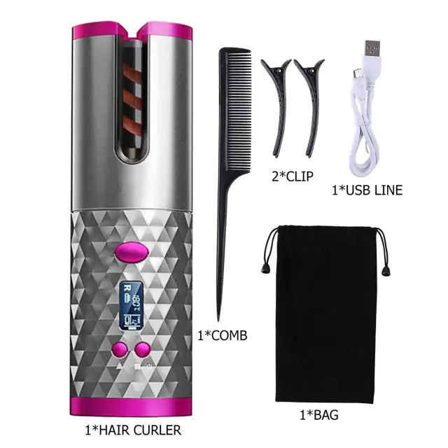 Revolutionary Wireless Hair Curler: Effortless, Stunning Curls Anytime, Anywhere! - Image 18