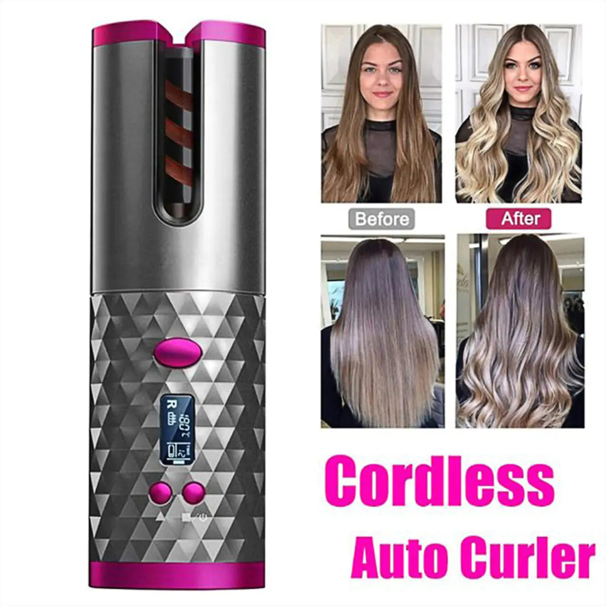 Revolutionary Wireless Hair Curler: Effortless, Stunning Curls Anytime, Anywhere! - Image 6