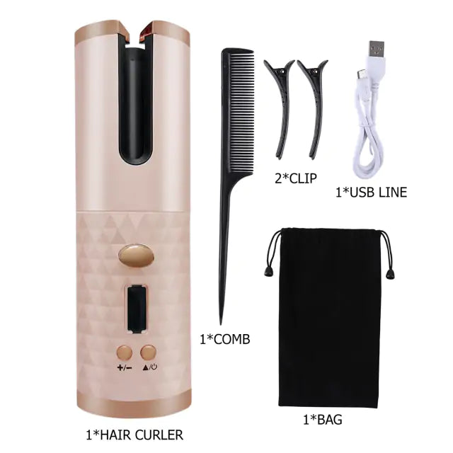 Revolutionary Wireless Hair Curler: Effortless, Stunning Curls Anytime, Anywhere! - Image 12