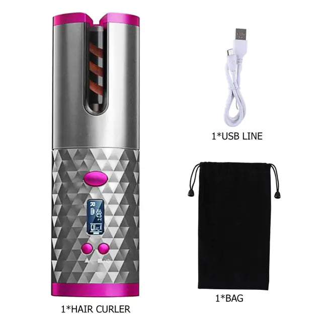 Revolutionary Wireless Hair Curler: Effortless, Stunning Curls Anytime, Anywhere! - Image 9