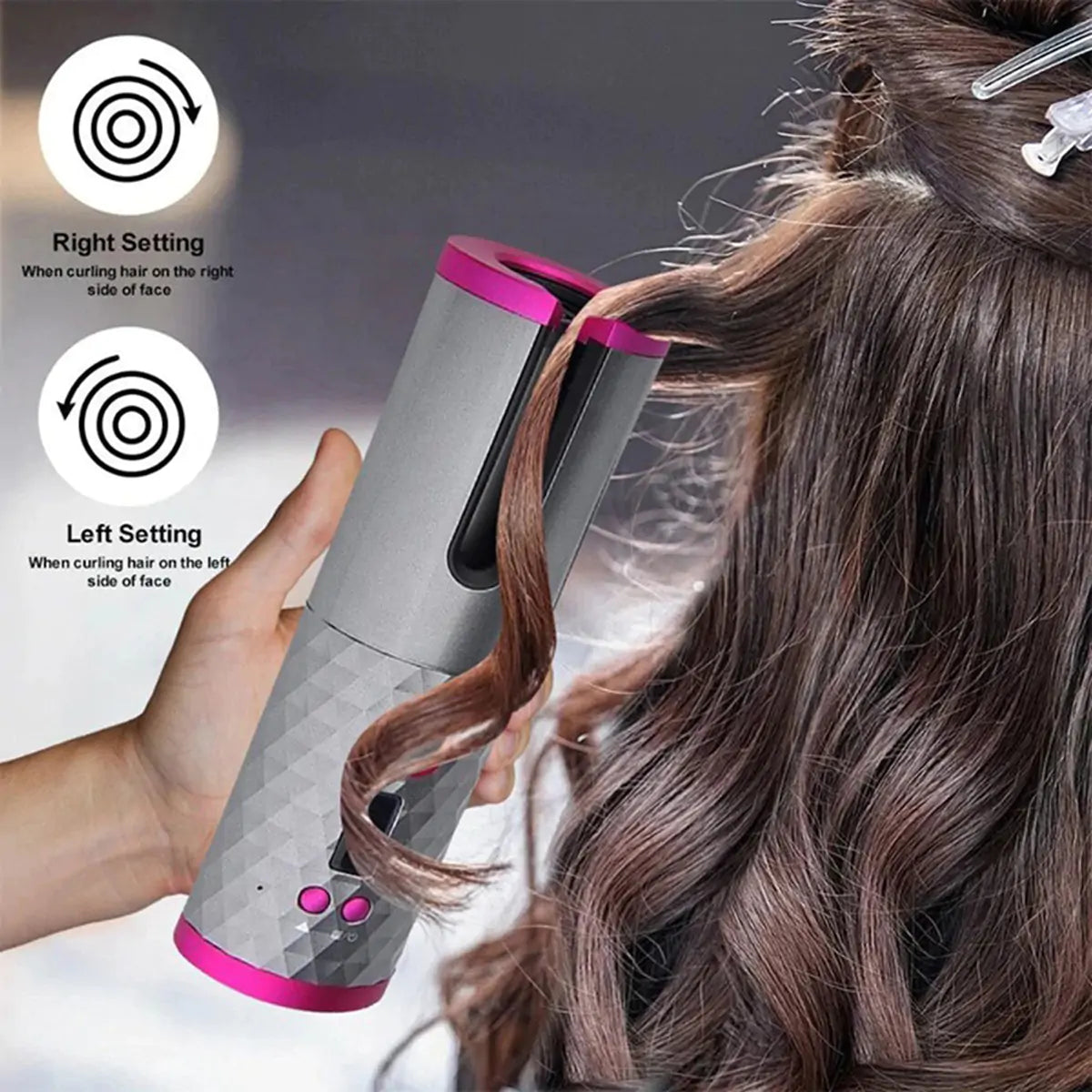 Revolutionary Wireless Hair Curler: Effortless, Stunning Curls Anytime, Anywhere! - Image 3